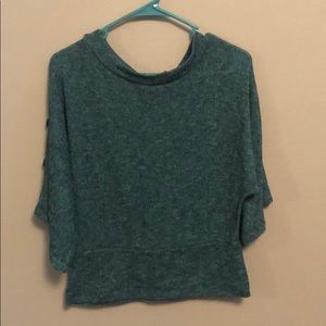 Sweater material dress shirt